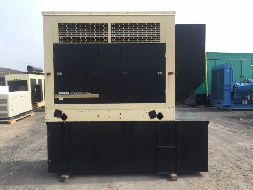 –60 kw kohler generator, 396 gallon base fuel tank, sound attenuated, 2007, 2... for sale