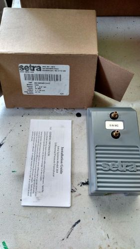 NIB Setra Differential Pressure Transducer w/cover 4-20mA 2641005WD11A1C (Itm 2)