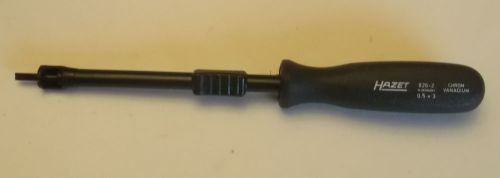 826-2 HAZET- QTY 1 - NEW FAST HOLD SCREWDRIVER