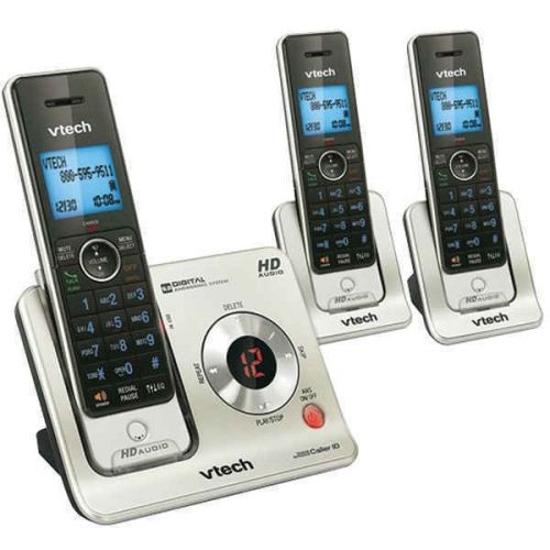 Vtech ls6425-3 3-handset answering system with caller id/call waiting for sale