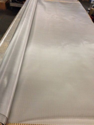 GERARD DANIEL Stainless 160 .0024 thread Screen Printing Mesh  60&#034; wide  74&#039; RL