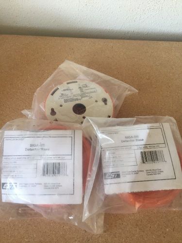 Lot If 3 NEW SEALED EST SIGA-SB ULC listed Smoke Detector EST