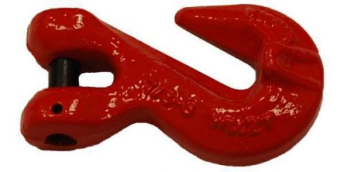 Grade 80 3/8&#039;&#039; Red Clevis Grab Hook w/ Cradle