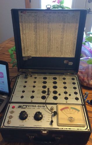 B &amp; K Dyna-Quick 500 Tube Tester -Working