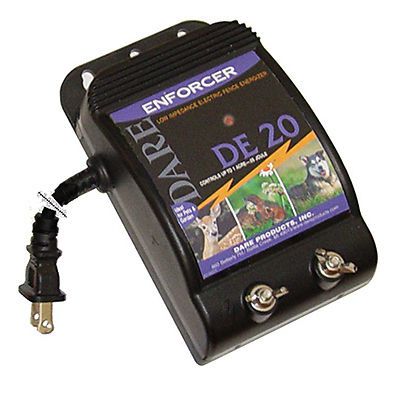 Dare Prod. DE20 115V Electric Fence Charger-1 ACRE ENERGIZER