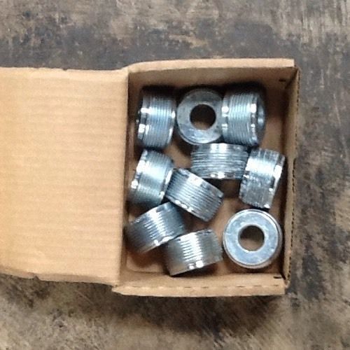 Conduit Hub Reducer 1 1/2&#034; To 3/4&#034; Rigid Conduit Lot Of 10