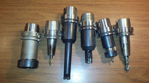 HSK63 Toolholders (Lot of 6)