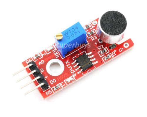 Audio Sound Microphone Mic Sensor Detector Module AVR Arduino Sensitive Detect