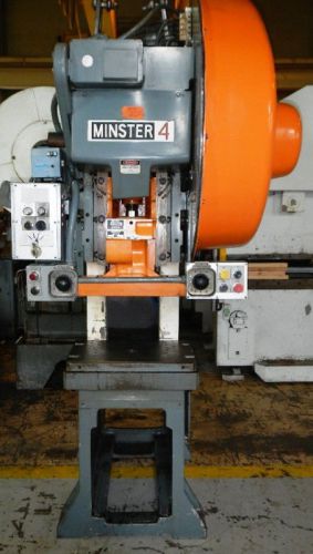 32 Ton 3&#034; Strk Minster 4SS OBI PRESS, Air Clutch