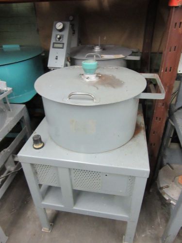 Contenti Centrifugal White Metal Casting Machine Model #175-120, Vari Speed