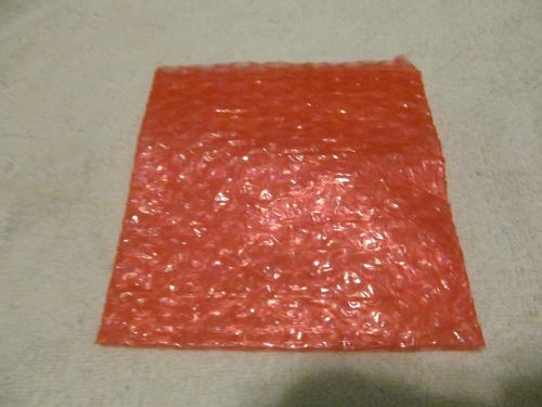 LOT 100 5 1/2 X 6&#034; PINK BUBBLE WRAP BAGS