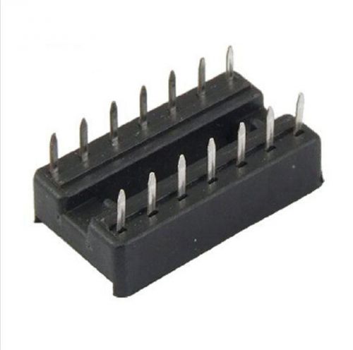 20x 14 Pin DIP IC Sockets Adaptor Solder Type Socket 2.54mm Hot