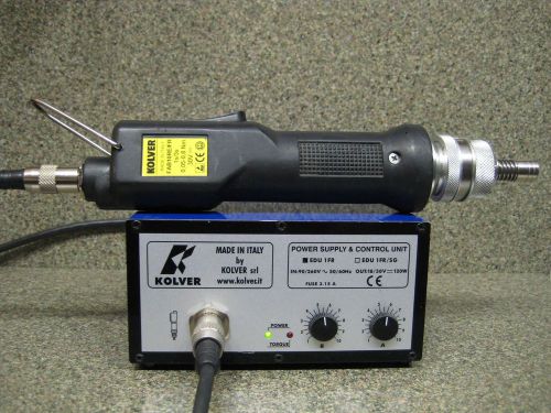 KOLVER FAB10PS/FR ELECTRIC TORQUE SCREWDRIVERS EDU1FR POWER SUPPLY asg hios