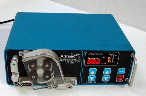 ARTHREX AR-6400 Continuous Wave II Medical Arthroscopy Pump