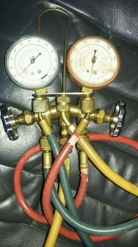 Used Manifold Gauge for Refrigerant HVAC SYSTEMS