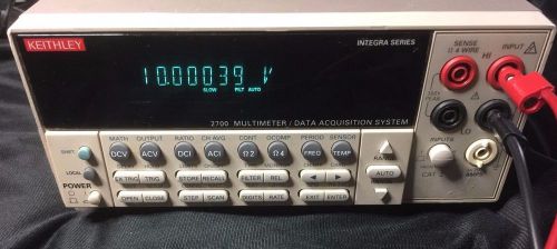 Keithley 2700 6.5 digits dmm system with 7710 20-ch multiplexer for sale