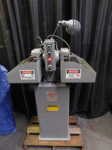 Hammond Double End Precision Carbide Tool Grinder 6&#034; Model WD-6 W/Coolant Sys.!!