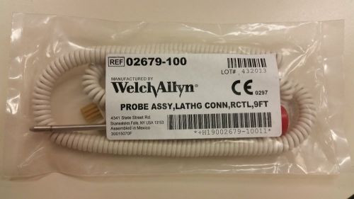 WELCH ALLYN 02679-100 9&#039; RECTAL PROBE FOR 678/679 THERMOMETER
