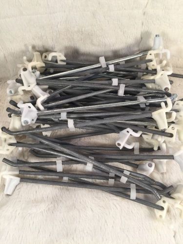 Lot Of 50 COMMERCIAL GRADE Pegboard Display Hooks Heavy Duty 8&#034; Long