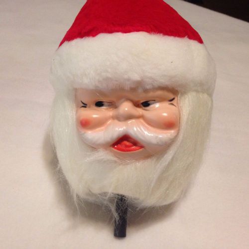 Vintage Santa Head Part for Toys Vending Machine or Christmas Santa Display Deco