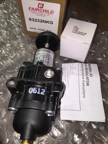 Fairchild Pneumatic Filter Regulator Model 63 63232NKG W g2032