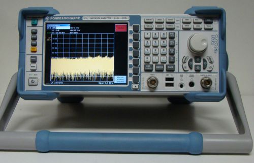 Rohde &amp; Schwarz ZVL6 Newtwork Analyzer w/opt. B10/K1 CALIBRATION &amp; WARRANTY