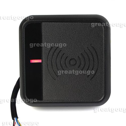 125KHz RFID Reader ID/EM 4100 Proximity Card Reader Waterproof Wiegand26 501