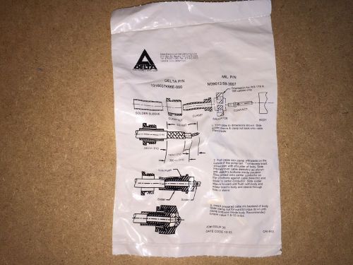 M39012/59-3007 1316037K66E-000 RF Connectors / Coaxial Connectors SMA