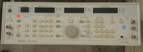 Panasonic audio analyzer vp-7723a