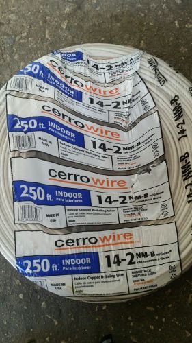 14-2 cerro wire .250 ft 600 volts