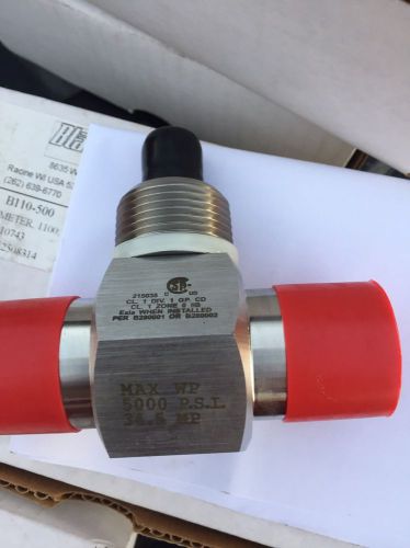 Blancett turbine flow meter b110-500 for sale