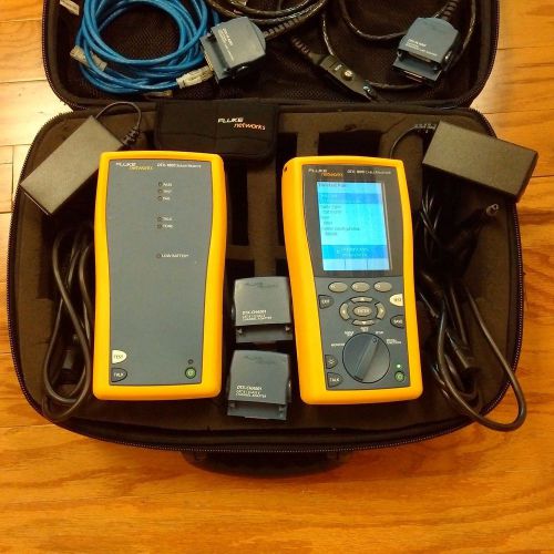 Fluke Networks DTX-1800 Cat5 Cat5e Cat6 Tester DTX 1800 Cable Analyzer