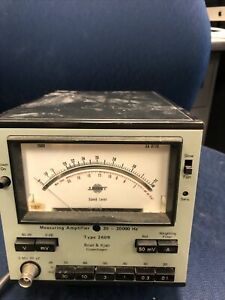 Bruel &amp; Kjaer 2609 Measuring Amplifier, 20-20,000Hz.