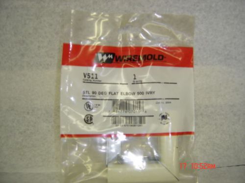 Wiremold v511 stl 90 deg flat ivory for 500 for sale