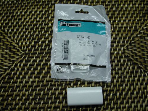 Panduit pan-way cf5wh-e for ld5 raceway coupling fitting new for sale