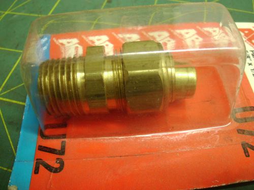 Anderson barrows tubing to male pipe connector 5/8&#034; x 1/2&#034; u72 #4126a for sale