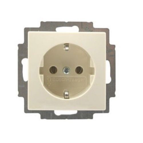 ABB Busch-Jaeger 2011-0-3857 20 EUC-92-507 SCHUKO socket outlet White