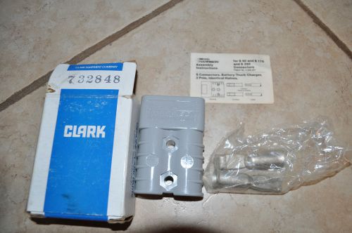 Brad Harrison S732848 S Connector Housing 2 poles Battery Truck Charger NIB NOS
