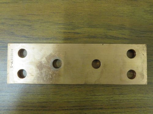 6.75&#034; x  2.0&#034; x  0.25&#034; copper bus bar / uns c11000 / 99.9% pure copper for sale