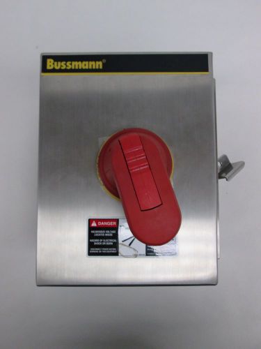 NEW BUSSMANN ENF45X-3PB6 60A AMP 600V-AC 3P DISCONNECT SWITCH D330363