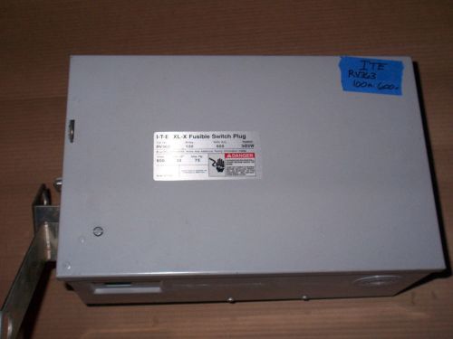 Ite siemens rv rv363 100 amp 600v fusible bus plug rv323 240v for sale