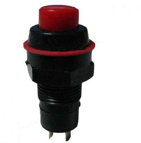 5pcs Self-Lock ON/OFF lock Push Switch Red DS-211