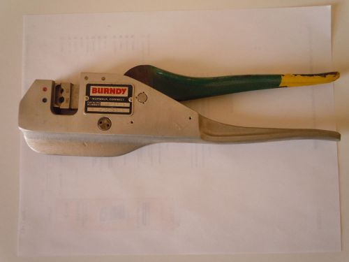 BURNDY MR8EC-2 RATCHETING CRIMP TOOL    Mil Spec MS25312-2   130 &amp; 90 Crimp