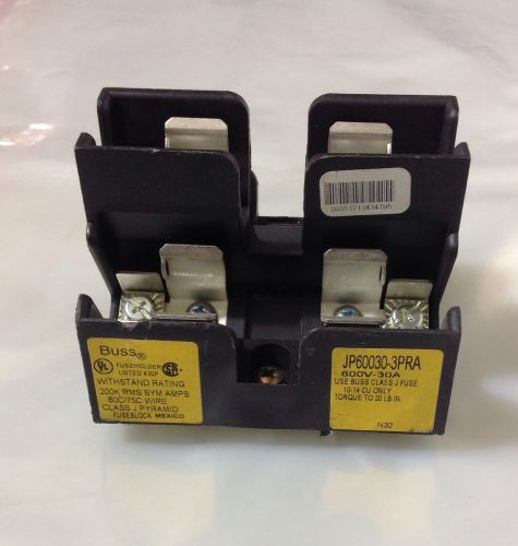 Buss JP60030-3PRA 600V-30A Fuse Holder