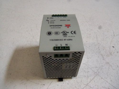 CARLO GAVAZZI SPD242401 SWITCHING POWER SUPPLY *NEW IN BOX*