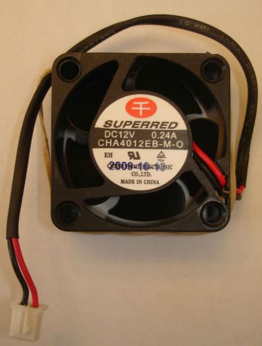 COOLING FAN 40mm x 40mm x 20mm 12VDC CHA4012EB-M-O CHA4012EB SUPERRED DC12V 12V