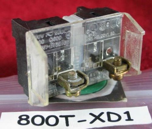 Allen Bradley 800T-XD1 Contact Block