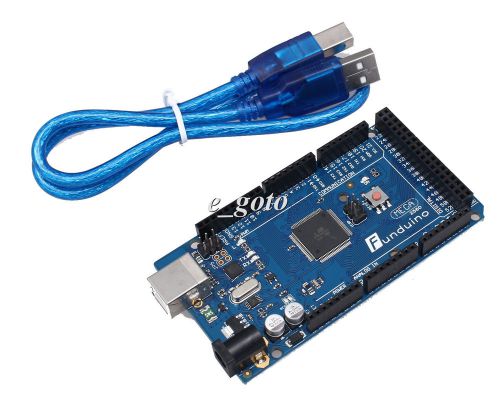 Funduino mega2560 r3 atmega2560-16au atmega16u2 + usb cable for arduino for sale