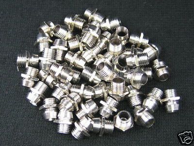 AM Lot20, Bezels/Holders for 3mm LEDS Chrome plated Daier &amp; MLH-3