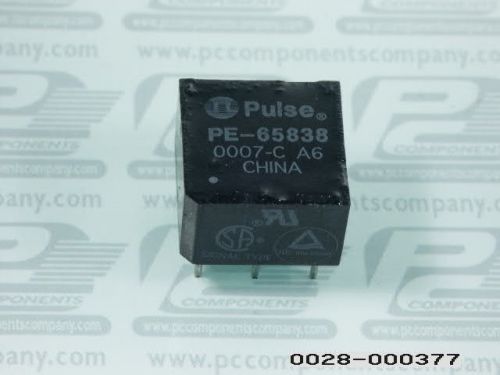 4-PCS TELECOM TRANSFORMER 1:1.14CT 3000VRMS 0.7OHM PRIM. DCR 0.9OHM SE PE-65838